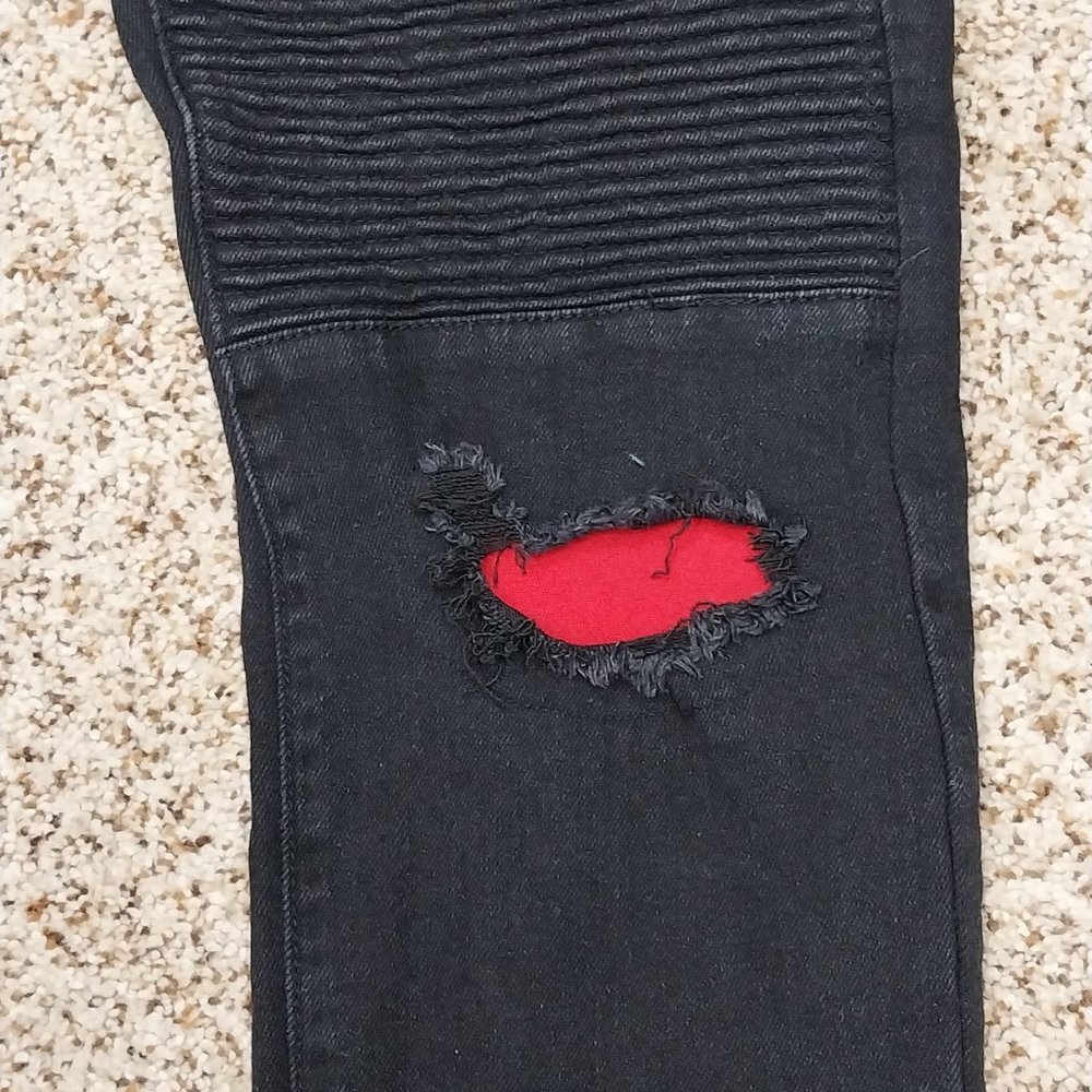 2876 Size 34 X 30 Rue 21 Premium Black Jeans - Picture 3 of 8